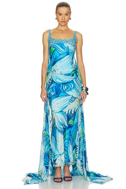 La Fuori - Floral Pixie Trail Dress