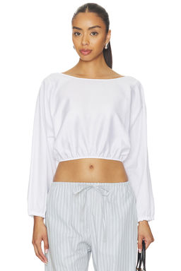 LESET - Yoko Long Sleeve Blouson Top