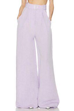 Matthew Bruch - Wide Leg Pleated Pant