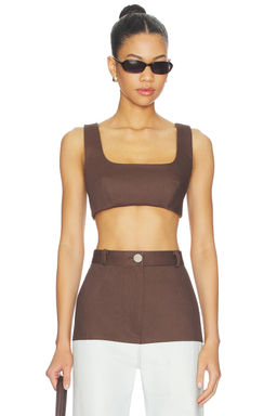 Matthew Bruch - Tie Back Crop Top