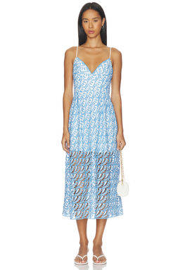 Milly - Hazel Embroidered Midi Dress