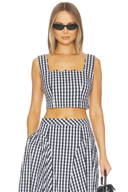 Milly - Mia Gingham Top