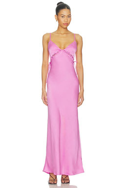 MINKPINK - Chiara Lacing Detail Maxi Dress