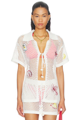 MINKPINK - Soleia Crochet Top