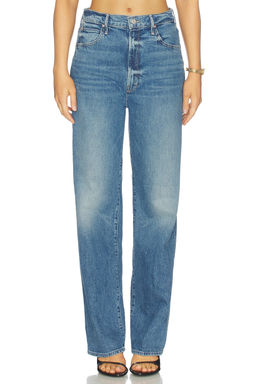 Mother - High Waisted Tunnel Vision Sneak Jeans