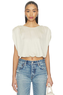 Moussy Vintage - Satin Shell Cap Top