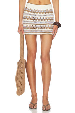 My Beachy Side - Celia Hand Crocheted Skirt