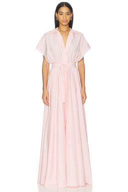 Norma Kamali - Super Oversized Nk Shirt Flared Gown