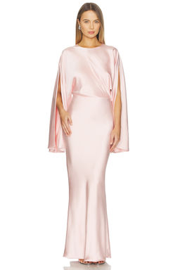 Norma Kamali - Reverse Obie Gown With Long Sleeve