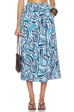 PEIXOTO - Paula Midi Skirt