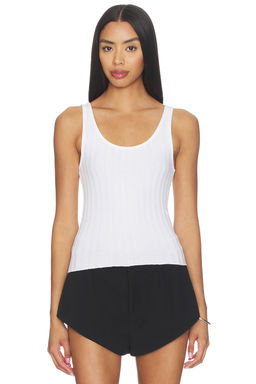 perfectwhitetee - Poorboy Rib Tank Top