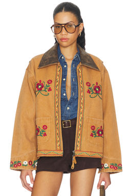 Found - Canvas Embroidered Work Jacket