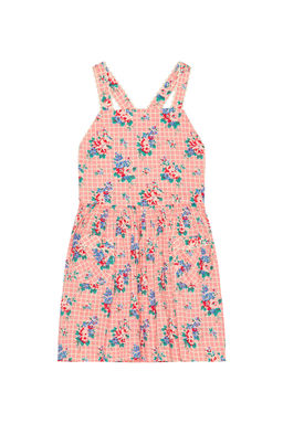 POLO RALPH LAUREN - Sleeveless Cotton Floral Pinafore Dress