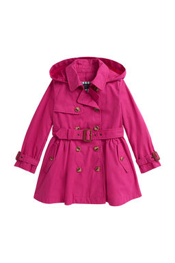 POLO RALPH LAUREN - Long Sleeve Cotton Trench Coat