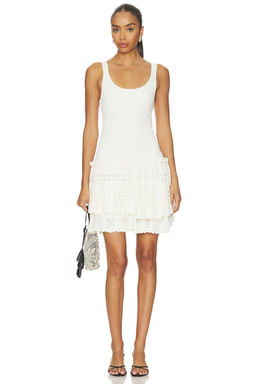 POLO RALPH LAUREN - Viscose Cotton Fit & Flare Dress