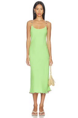 POLO RALPH LAUREN - Linen Scoop Neck Slip Dress
