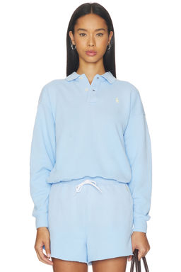 POLO RALPH LAUREN - Island Fleece Polo Sweatshirt