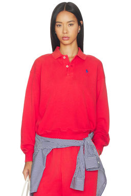 POLO RALPH LAUREN - Island Fleece Polo Sweatshirt