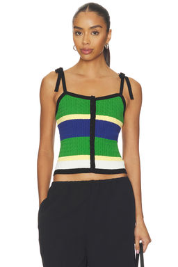 POLO RALPH LAUREN - Cotton Tie Tank Top Sweater