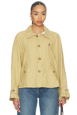 POLO RALPH LAUREN - Linen Windbreaker Jacket