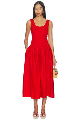 Pistola - Alessia Smoked Drop Waist Dress