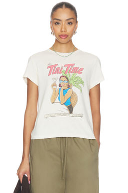 RE DONE - RE/DONE Classic Tee Tini Time