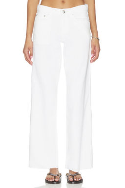 Rag & Bone - Featherweight Saige Low-Rise Full Straight Jeans