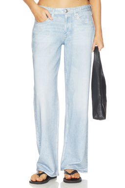 Rag & Bone - rb Miramar Saige Low Rise Full Length Jeans