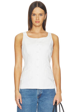 Rag & Bone - Lola Linen Boatneck Vest