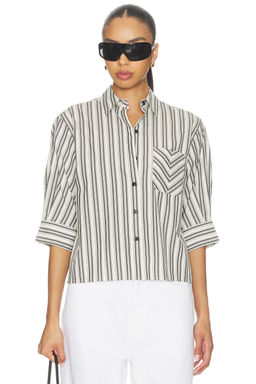 Rag & Bone - Lucia Stripe Poplin Shirt