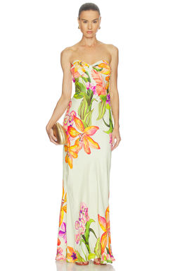 Rococo Sand - Strapless Maxi Dress