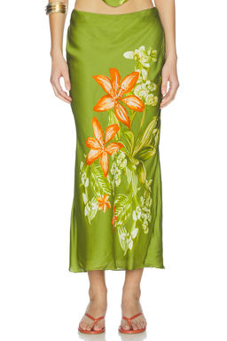 Rococo Sand - Midi Skirt