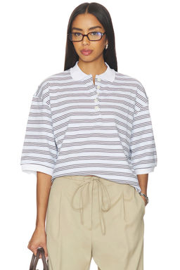 Rohe - Striped Oversized Polo