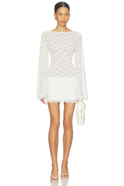 Runaway The Label - Effie Long Sleeve Mini Dress