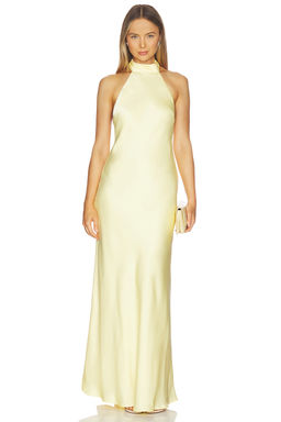 Runaway The Label - Arabelle High Neck Maxi Dress