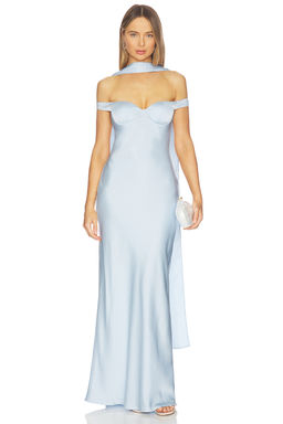 Runaway The Label - Raphaella Off Shoulder Maxi Dress