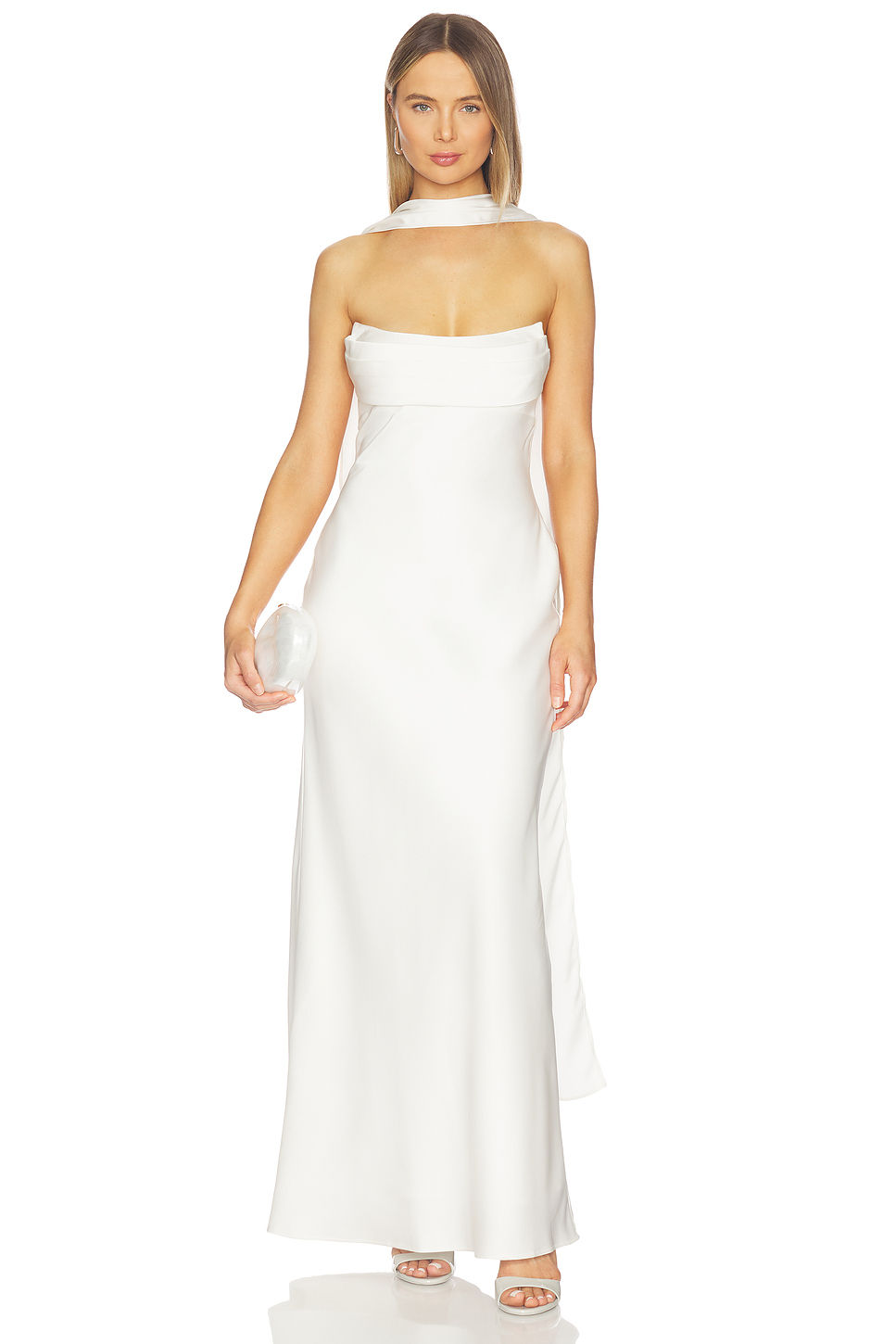 Madeleine Strapless Maxi Dress-image-4