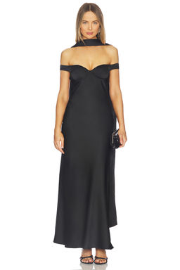 Runaway The Label - Raphaella Off Shoulder Maxi Dress