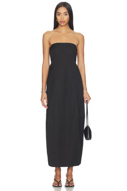St. Agni - Canvas Pleat Cocoon Dress