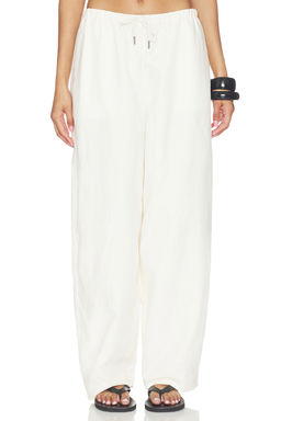 St. Agni - Fine Drawstring Relaxed Pants