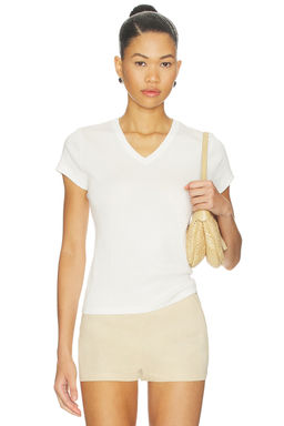 St. Agni - Organic Cotton V Neck Tee