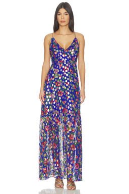Saloni - Ani Long Dress