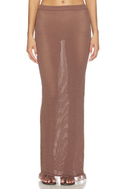 SNDYS - Priya Crochet Maxi Skirt