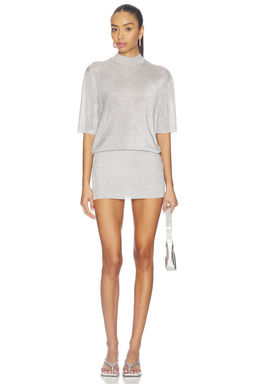 Ser.O.Ya - Rae Metallic Mini Dress