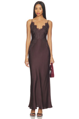 Shona Joy - Simona Lace Slip Maxi Dress