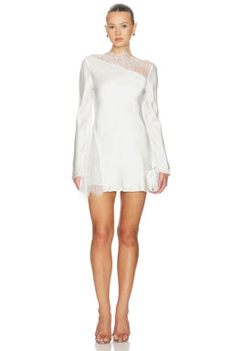 Shona Joy - Allegra Lace Panelled Mini Dress