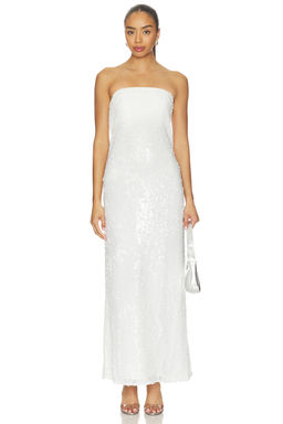 Shona Joy - Opalite Strapless Maxi Dress