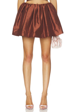 Shushu/Tong - Gather-draped Mini Skirt
