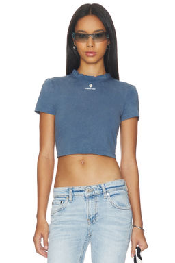 Shushu/Tong - Wave Lace Collar T-shirt