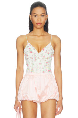 Shushu/Tong - Ruched Bustier Cami Top
